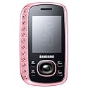 Samsung B3310 Unlocked Quad-Band Phone with QWERTY Keyboard, 2MP Camera, FM Radio, Bluetooth, MicroSD Slot--International Version with Warranty (Pink)