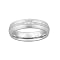 Personalized Stainless Steel Ladies Engraved Claddagh Wedding Band