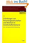 Gr�ndungen von Personengesellschaften...