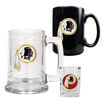 Washington Redskins NFL Beer Tankard & Shot Glass