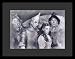 Wizard of Oz (B&W Group) Movie Framed & Matted Poster Print - 16