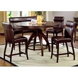 Hillsdale Nottingham 6 Pc Counter Height Dining Set - 4077DTBCGS7 (Dark Walnut) (See Description)