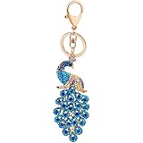 Amino ✮ Sweetpea the Peacock Keychain (XLarge) (Teal)