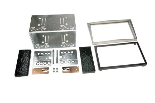 RT Doppel DIN Blende Komplett-Set Opel Antara Tigra Corsa Astra champagner