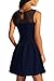 Manydress Women's A-Line Sleeveless Mini Swing Cocktail Party Dress