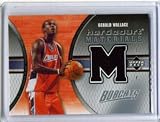 Gerald Wallace/University of Alabama/Charlotte Bobcats Game-worn (Sacramento Kings) Warm-up Basketball Card