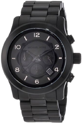 Michael Kors Watches Michael Kors Men's Steel Black Chronograph Sport