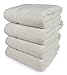 SALBAKOS - Premium 4 Piece Bath Towel Set, Made with 100% Turkish Cotton, Quick Drying, Highly Absorbent & Comfy Towels for Spa & Hotel | 27