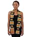 Authentic Hand Woven Kente Sash - 60 inches x 4.5 inches
