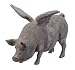 Flying Pig - 24"W x 22"H - Peel and Stick Wall Decal by Wallmonkeys