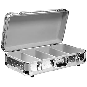 MARATHON eLIGHT SERIES MA-ECD4 SIL-DIA CD CASE – SILVER DIAMOND FINISH