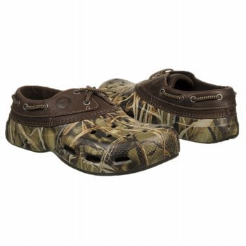 crocs Men's Islander Sport Realtree Boat Shoe,Espresso/Espresso Synthetic,11 M US