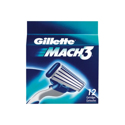 Gillette Mach3 Cartridge 12-Count