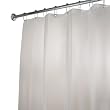InterDesign EVA Stall Shower Liner, Clear Frost