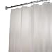 InterDesign EVA Stall Shower Liner, Clear Frost