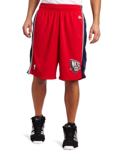 NBA Men's New Jersey Nets Swingman Short (Red, Medium)