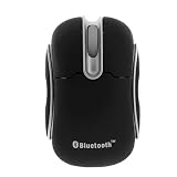 GTMax Bluetooth 2.0 Wireless Optical Mouse with 3-Button + Mini Brush for Laptop Netbook