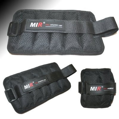 (Weekly Sale) New! MiR 3Lbs Ankle/Wrist Weights (Pair) ---For both men and women.