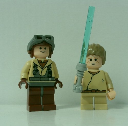 LEGO Star Wars Anakin mit Laserschwert + Naboo Fighter Pilot