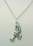 Metal Tiger Pendant with chain chain