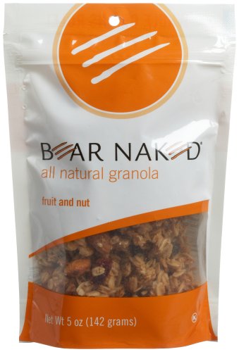 Bear Naked All Natural Granola, Fruit & Nut, 5 -Ounce Bags (Pack of 8) by Bear Naked