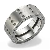 Sterling Silver Rivet Ring