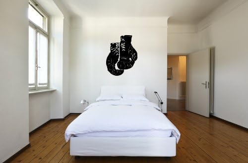 Boxing Gloves Vinyl Wall Decal Sticker Large By LKS Trading Post