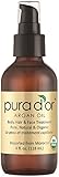 PURA D'OR Moroccan Argan Oil 100% Pure & USDA Organic For Face, Hair, Skin & Nails, 4 Fluid Ounce