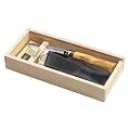 Opinel 1004 Plumier avec Couteau N�8 Manche Olivier + Gaine