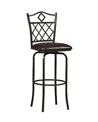 Linon Diamonds Bar Stool 30