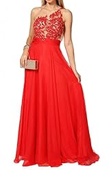 One Shoulder Sheer Lace Pageant Dress/Prom Dress 