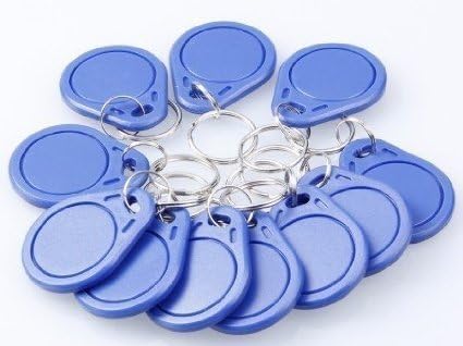 100pcs HID Keyfob Proximity Prox Fob HID ProxKey 1346 26-Bit H10301 (Blue)