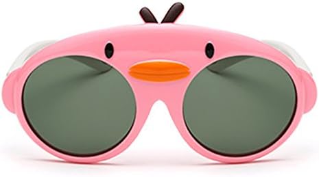 Aymi Cute Bird Kids Polarized Cool Character Boys And Girls Children Classical Sunglasses(C1)