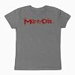 Motley Crue - Flocked Logo Ladies T-Shirt