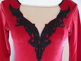 Black & Red Skating Dress