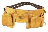 Custom Leathercraft 12 Pocket Work Apron (527X)