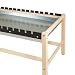 Diversified Woodcrafts GCT-DP Side Clamp Glue Bench with Drip Pan, 72" Width x 32" Height x 36" Depth
