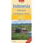 Kalimantan (East Malaysia-Brunei) Map by Nelles (English, French and German Edition) by Nelles Verlag