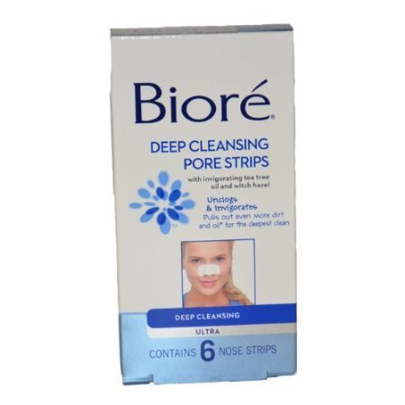 Ultra Deep Cleansing Pore Strips by Biore, 6 Count/ Clearance (Packing presentation may change)