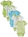 Gerber Unisex-Baby 5 Pack Variety Print Onesies