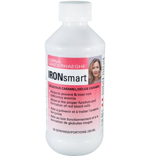 Ironsmart 250ml 50 servings per bottle Brand: Lorna Vanderhaeghe