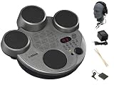 Yamaha YDD40 Portable Digital Electronic Drums Premium Pack with Headphones and Power Supply