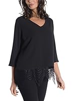 La belle parisienne Blusa Viviane (Negro)