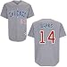 Ernie Banks Chicago Cubs Authentic Road Jersey by Majestic