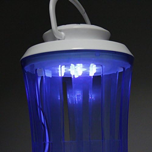 10YEAR KM-385 AC Powered 9-LED UV Lamp Electronic Mosquito Killer (AC 110-240V/2-Flat-Pin Plug)