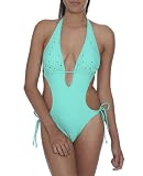 Wet Seal Womens Studded Monokini
