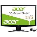 Acer GR235HAbmii 58,4 cm (23 Zoll) 3D-Monitor (VGA, HDMI, 2ms Reaktionszeit) schwarz inkl. 3D Polarisationsbrille