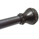 Aquatico Ivy Shower Curtain Tension Rod, Oil Rubbed Bronze by Aquatico