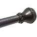 Aquatico Ivy Shower Curtain Tension Rod, Oil Rubbed Bronze