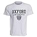 Mens Oxford University Print Short Sleeve T-Shirt